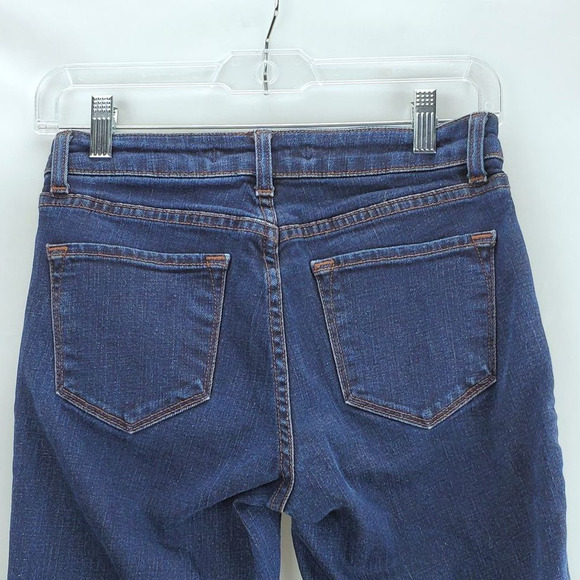 J Brand Women's Y2K Scarlett Cigarette Boss Jeans Size 27 Blue Dark Wash Denim - Picture 5 of 8